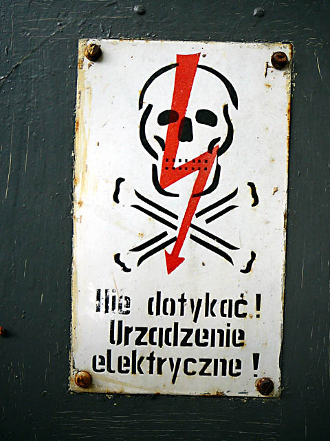 Don't Touch - Electric Apparatus