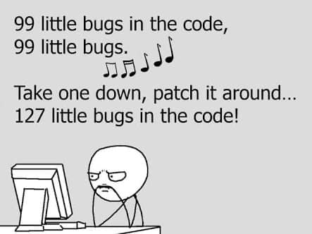 CODE BUG Man Thinking