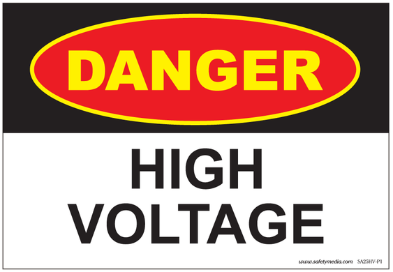 DANGER HIGH VOLTAGE