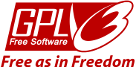 GNU GPL v3 Logo