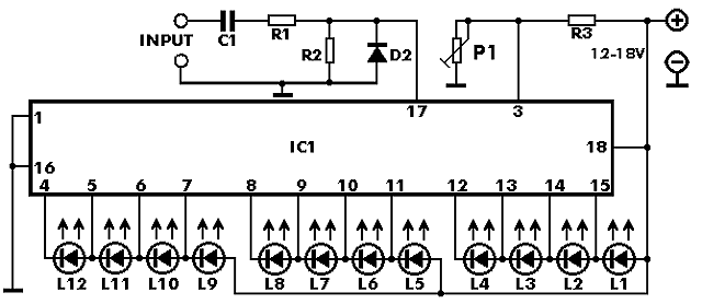 LED Bargraph / VU Meter