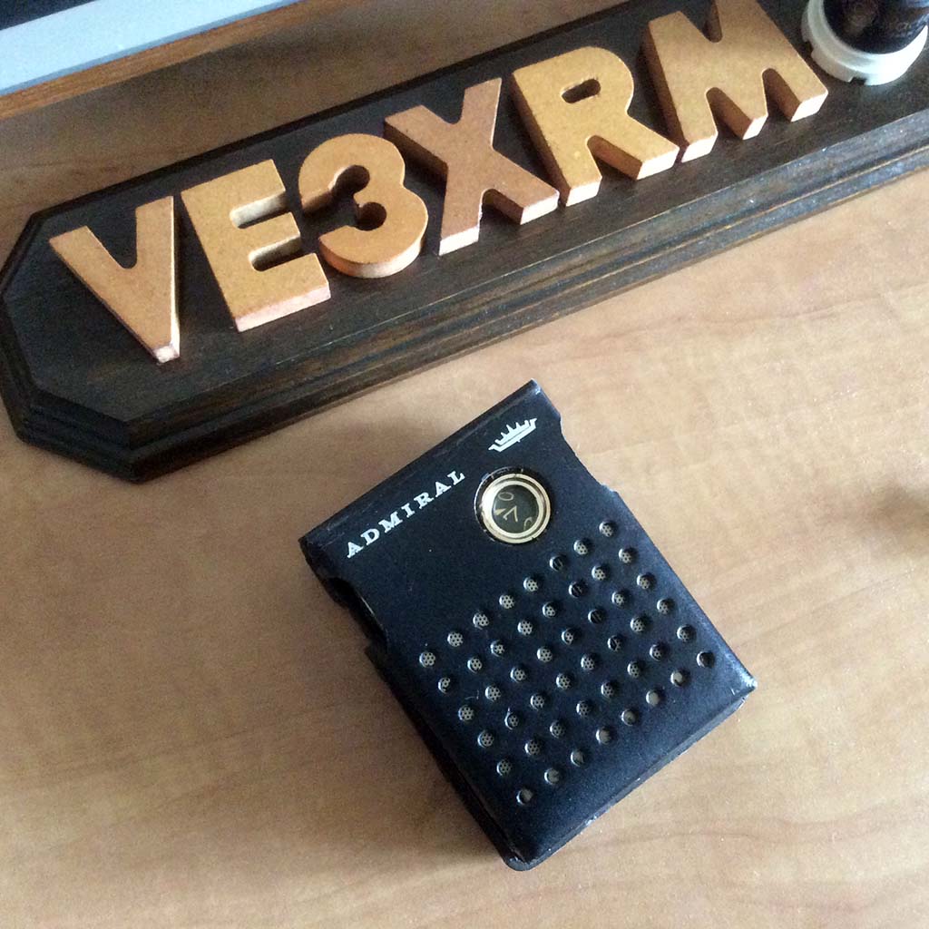 Admiral 6-Transistor Radio : Y2307GPN 6M3NA