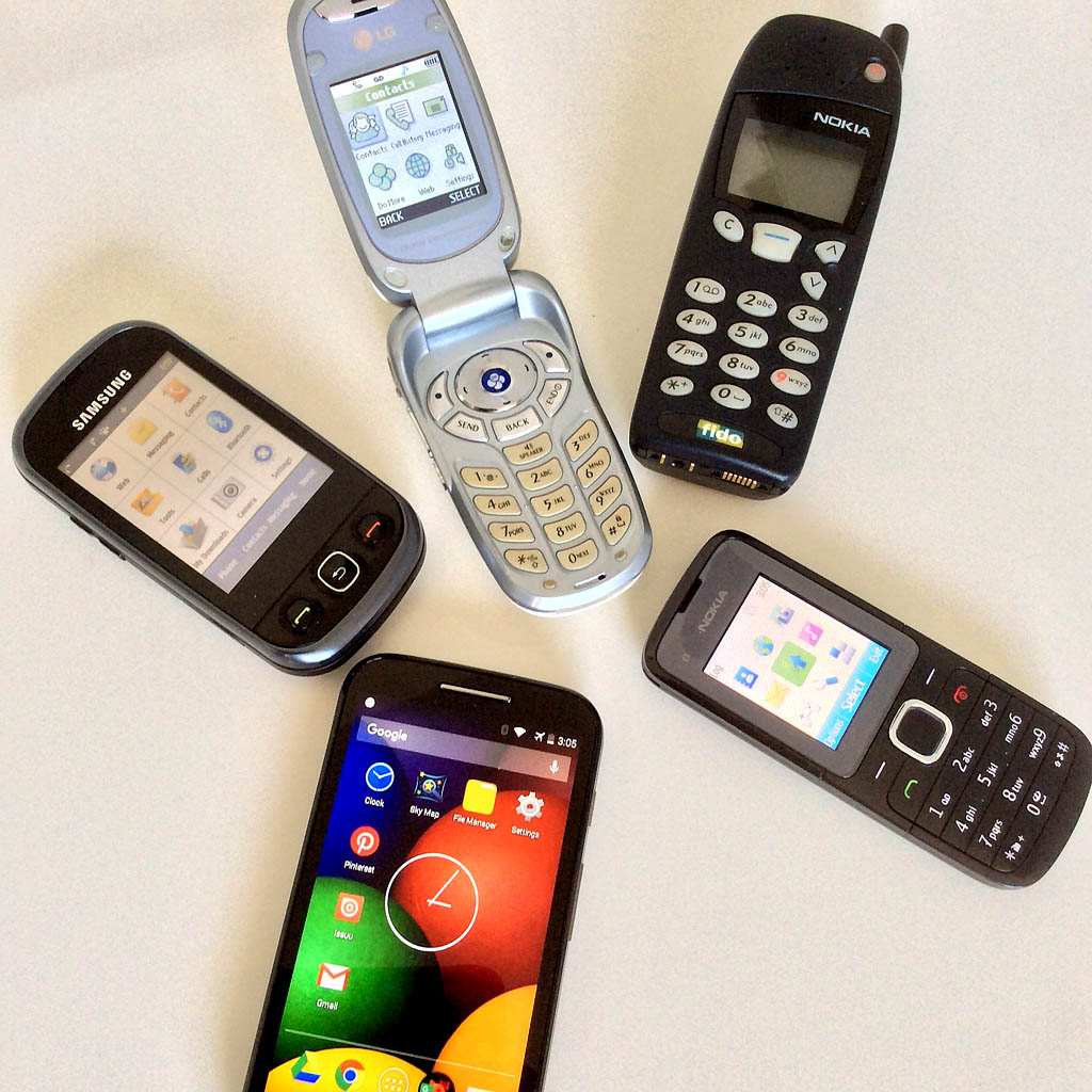 Vintage Cell Phones  (2001)
